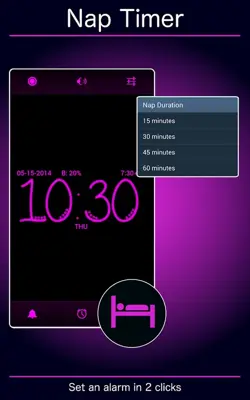 Cute Alarm Clock android App screenshot 4